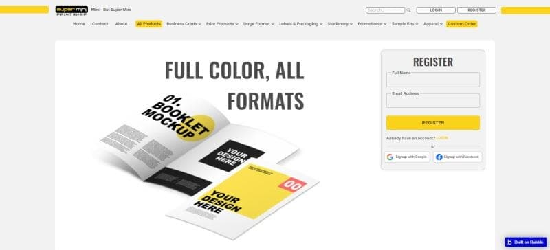 Super Mini Print Shop screenshot